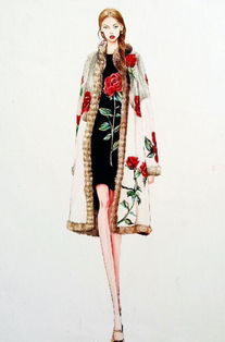 那些亮瞎你的眼的手繪 水彩的服飾 婚紗